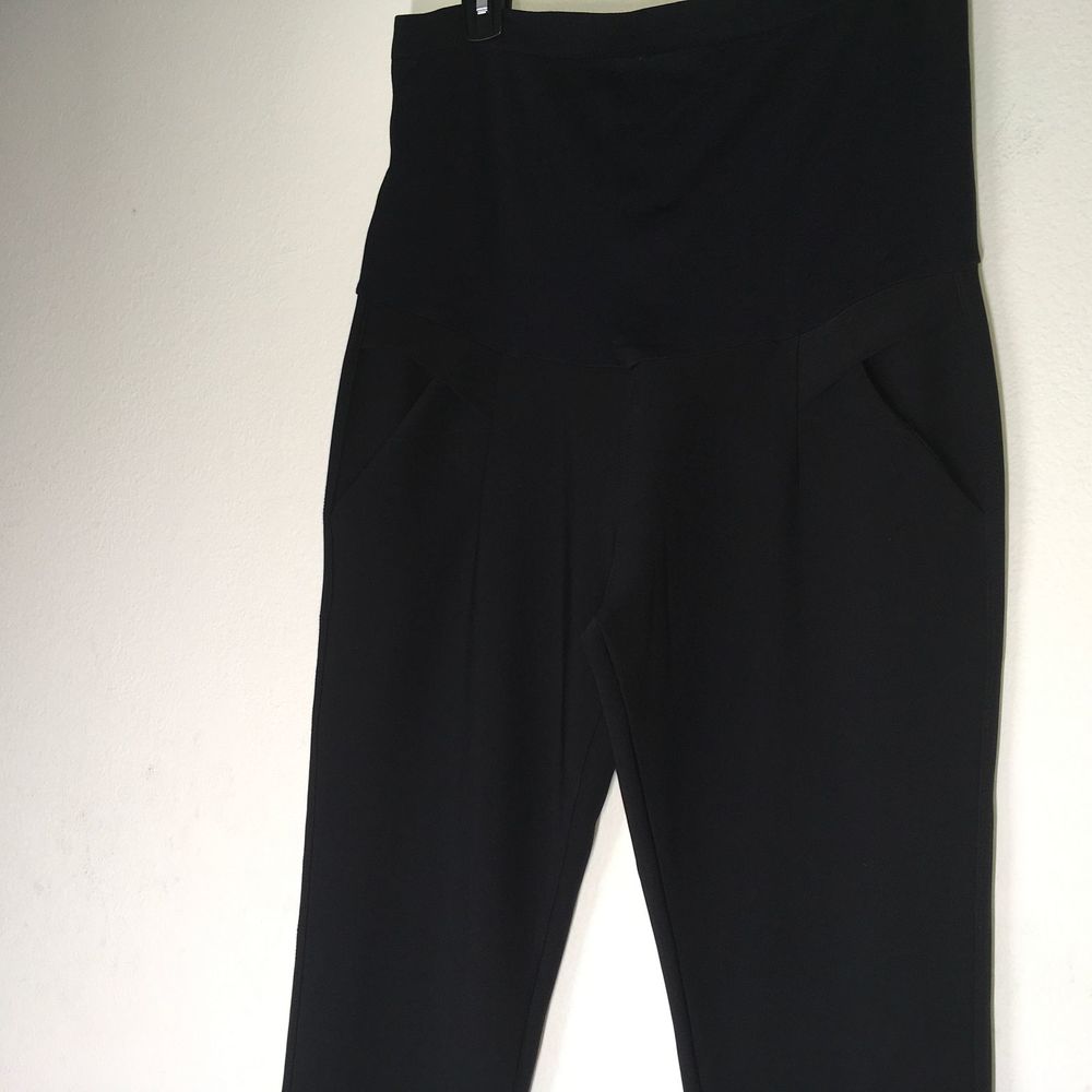 Indera Maternity Black Pants Woman's Size Medium